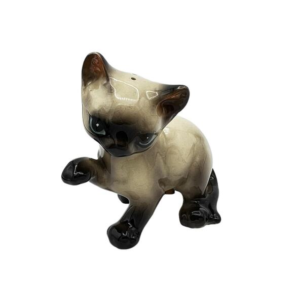 Ucagco Other - Vintage Ucagco Ceramics Japan Playful Siamese Kitten Salt Shaker Replacement